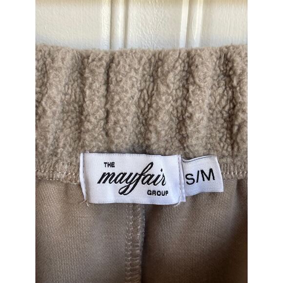 The Mayfair Group Straight Fleece Sweatpant You Deserve‎ to Be Happy Women S/M - Picture 6 of 9